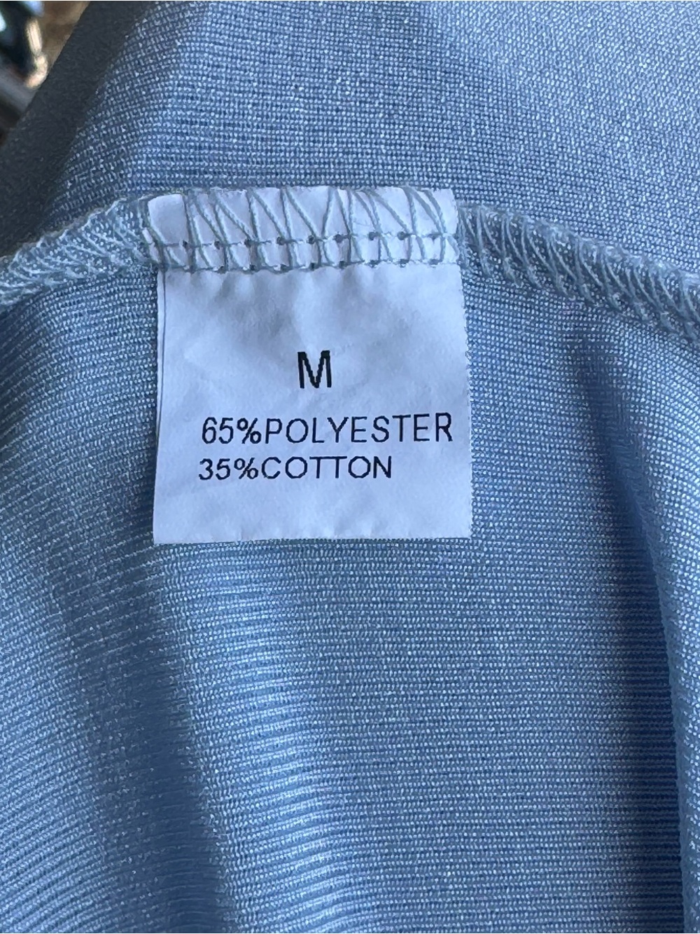 Light Blue Ruffle-Trim Button Cardigan - Picture 8 of 8